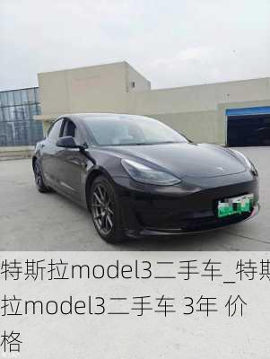 特斯拉model3二手车_特斯拉model3二手车 3年 价格