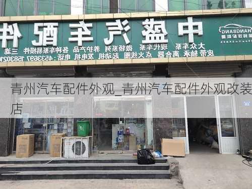 青州汽车配件外观_青州汽车配件外观改装店