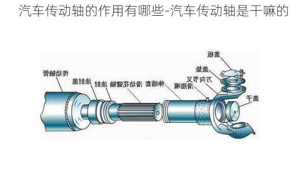 汽车传动轴的作用有哪些-汽车传动轴是干嘛的