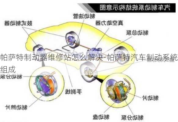 帕萨特制动器维修站怎么解决-帕萨特汽车制动系统组成