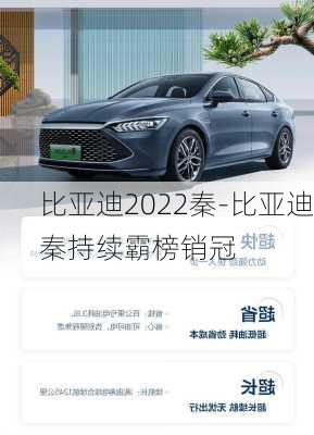 比亚迪2022秦-比亚迪秦持续霸榜销冠