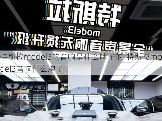 特斯拉model3的音响是什么牌子的-特斯拉model3音响什么牌子