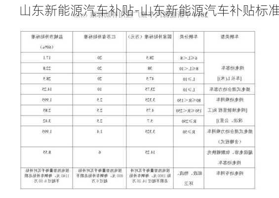 山东新能源汽车补贴-山东新能源汽车补贴标准