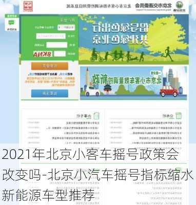 2021年北京小客车摇号政策会改变吗-北京小汽车摇号指标缩水新能源车型推荐