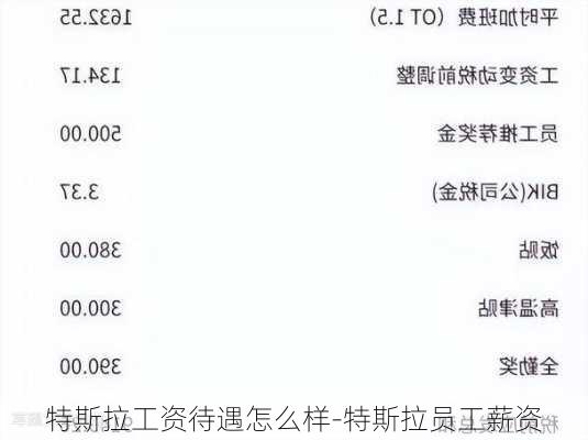 特斯拉工资待遇怎么样-特斯拉员工薪资