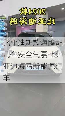 比亚迪新款海鸥配几个安全气囊-比亚迪海鸥新能源汽车