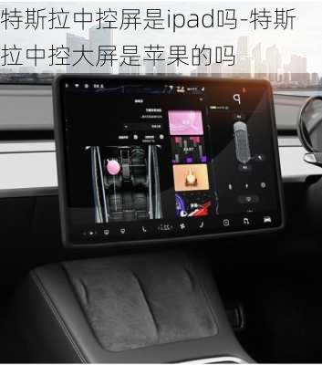 特斯拉中控屏是ipad吗-特斯拉中控大屏是苹果的吗