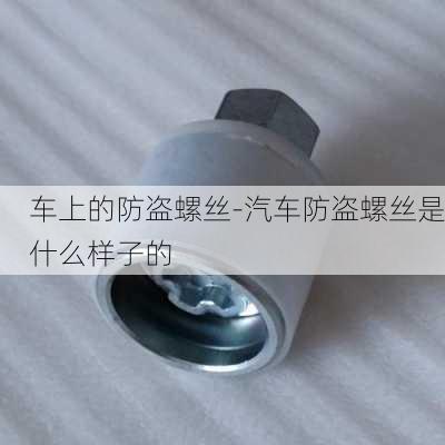 车上的防盗螺丝-汽车防盗螺丝是什么样子的