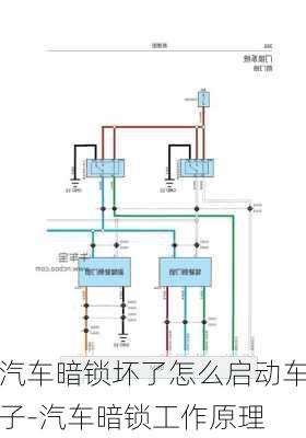 汽车暗锁坏了怎么启动车子-汽车暗锁工作原理