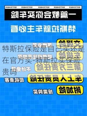 特斯拉保险是自己买还是在官方买-特斯拉买保险贵吗