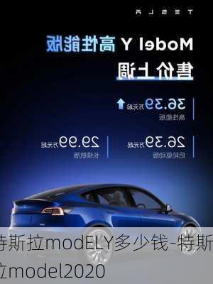 特斯拉modELY多少钱-特斯拉model2020